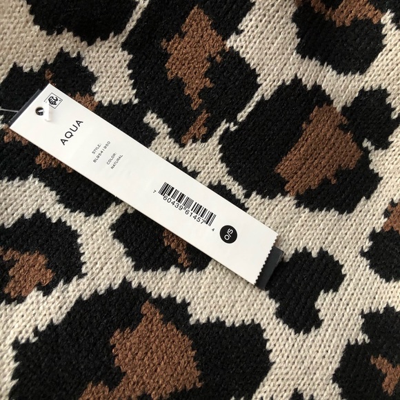 Aqua Cheetah Scarf - Picture 4 of 7